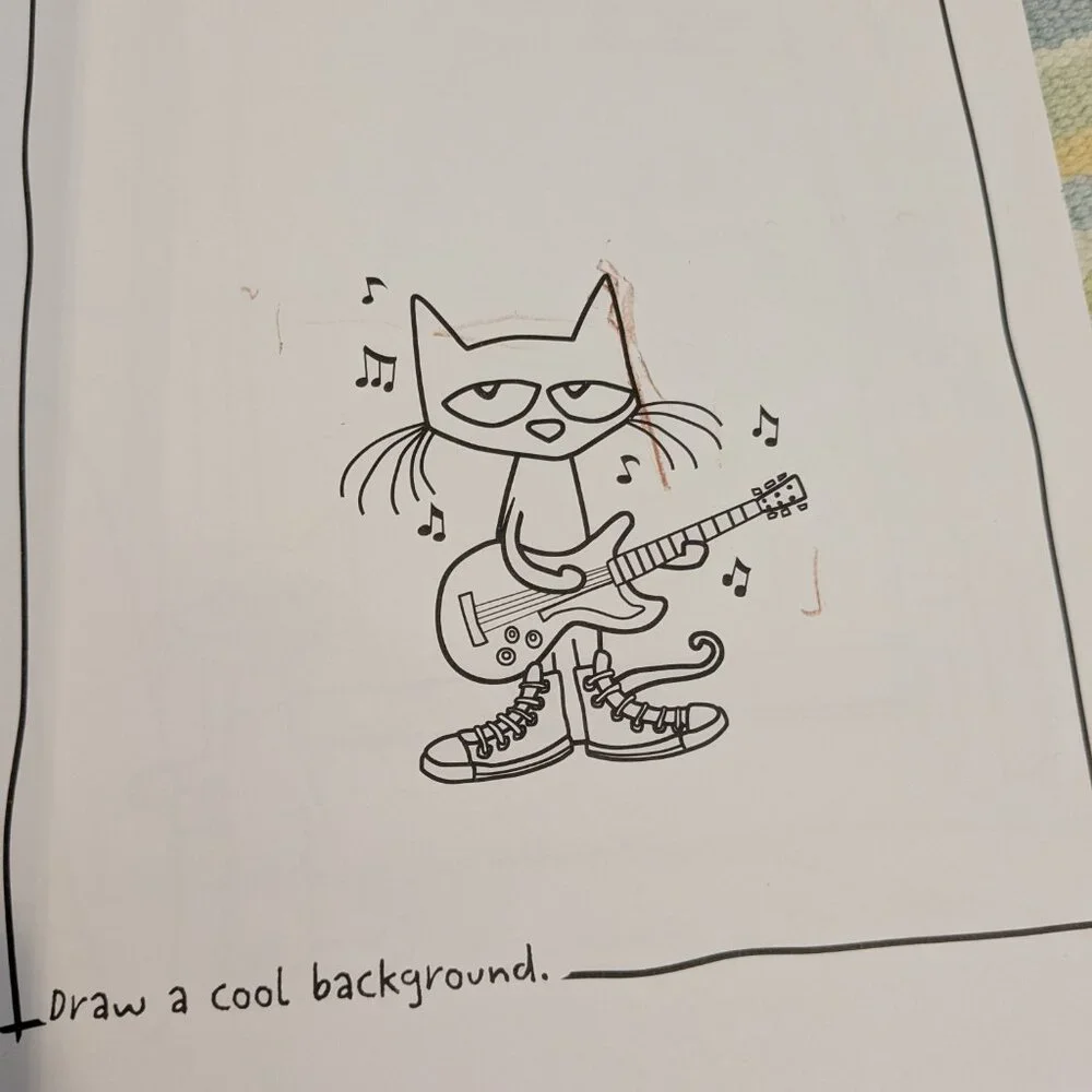Pete the Cat's Big Doodle & Draw Book